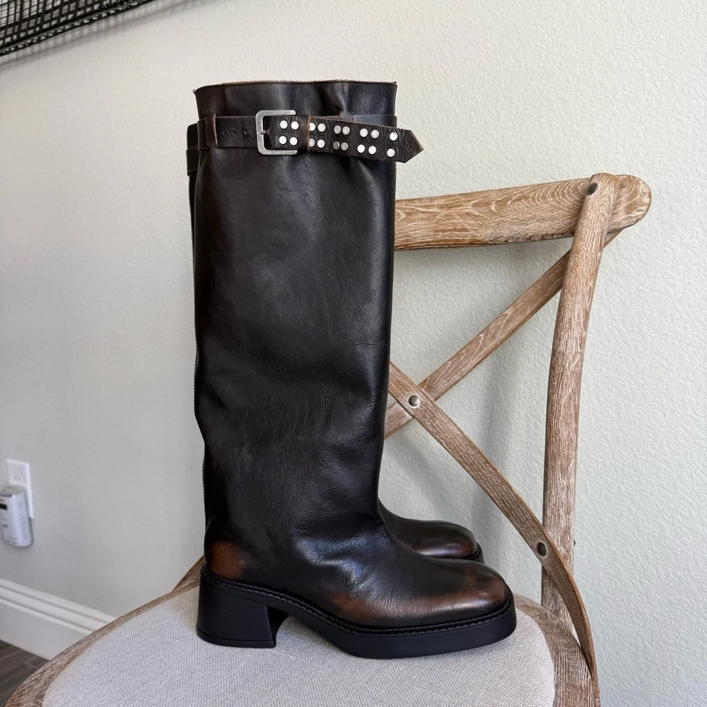 Miista Kristel Tall Boots - Picture 7 of 11
